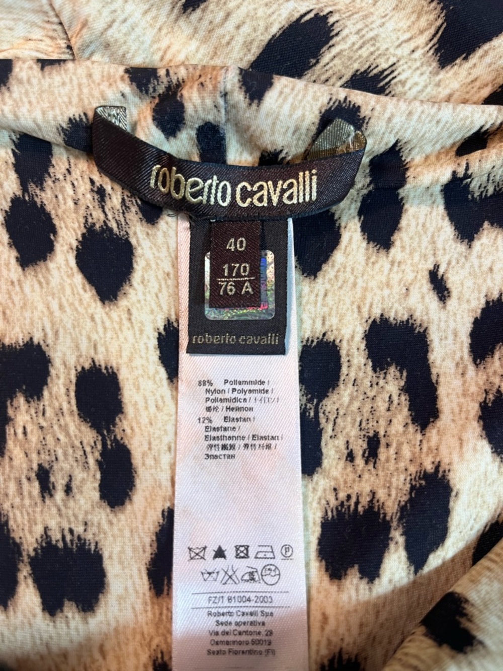 Roberto Cavalli vintage Jaguar-Print Pencil Skirt - Picture 8 of 10